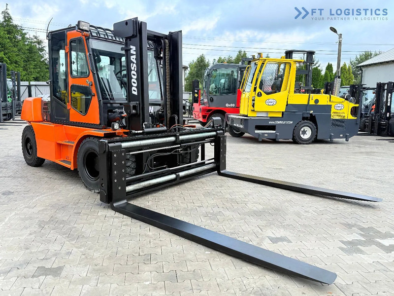 Doosan DOOSAN / DUPLEX 3000MM / SIDE SHIFT / FORK POSITIONER / 2500MM FORKS / 7000KG / CABIN / LIKE NEW DOOSAN / DUPLEX 3000MM / SIDE S - Dizel forklift: fotoğraf 5 Doosan DOOSAN / DUPLEX 3000MM / SIDE SHIFT / FORK POSITIONER / 2500MM FORKS / 7000KG / CABIN / LIKE NEW DOOSAN / DUPLEX 3000MM / SIDE S - Dizel forklift: fotoğraf 5