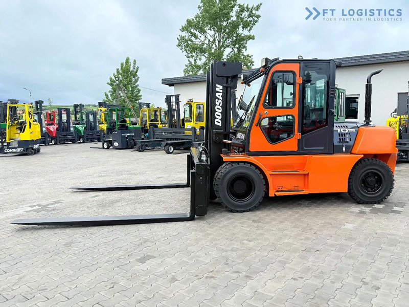 Doosan DOOSAN / DUPLEX 3000MM / SIDE SHIFT / FORK POSITIONER / 2500MM FORKS / 7000KG / CABIN / LIKE NEW DOOSAN / DUPLEX 3000MM / SIDE S - Dizel forklift: fotoğraf 2 Doosan DOOSAN / DUPLEX 3000MM / SIDE SHIFT / FORK POSITIONER / 2500MM FORKS / 7000KG / CABIN / LIKE NEW DOOSAN / DUPLEX 3000MM / SIDE S - Dizel forklift: fotoğraf 2