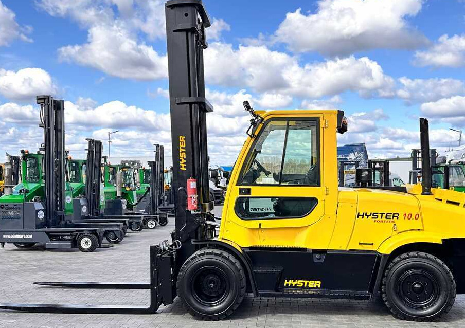 Hyster HYSTER H10.0 FT9 / FORKS 2200MM / POSITIONER / SIDE SHIFT / VALID UDT / 5500MM - Dizel forklift: fotoğraf 4 Hyster HYSTER H10.0 FT9 / FORKS 2200MM / POSITIONER / SIDE SHIFT / VALID UDT / 5500MM - Dizel forklift: fotoğraf 4