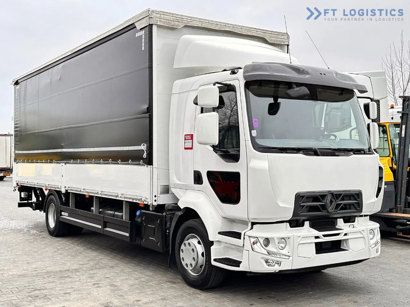 Tenteli kamyon Renault Midlum 250 Renault D 250 / AUTOMATIC / 4X2 / 18 PALLETS / TAIL LIFT / SIDE BOARDS / curtainsider truck: fotoğraf 8