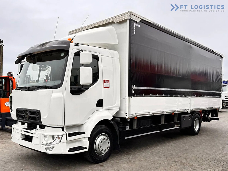 Renault Midlum 250 Renault D 250 / AUTOMATIC / 4X2 / 18 PALLETS / TAIL LIFT / SIDE BOARDS / curtainsider truck - Tenteli kamyon: fotoğraf 1 Renault Midlum 250 Renault D 250 / AUTOMATIC / 4X2 / 18 PALLETS / TAIL LIFT / SIDE BOARDS / curtainsider truck - Tenteli kamyon: fotoğraf 1