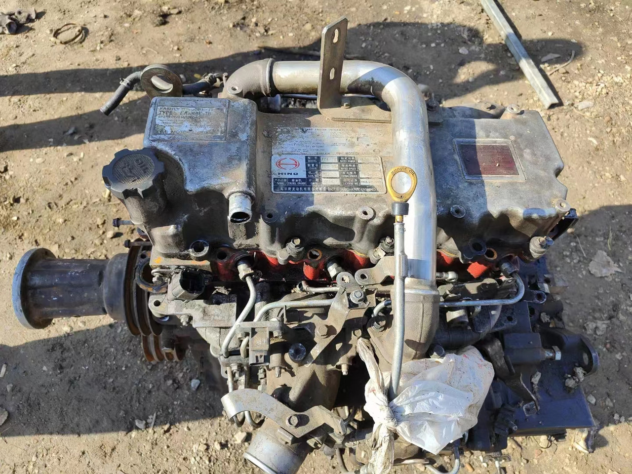 HINO J05E - Motor - Ekskavatör: fotoğraf 1 HINO J05E - Motor - Ekskavatör: fotoğraf 1