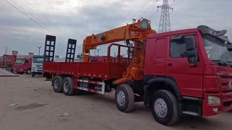 HOWO XCMG HOWO 375 chassis ,XCMG QY16D - Vinçli kamyon: fotoğraf 2 HOWO XCMG HOWO 375 chassis ,XCMG QY16D - Vinçli kamyon: fotoğraf 2