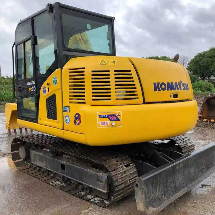 Cheap Used Komatsu PC70-8 Crawler Excavator with High Efficiency Used Heavy M achinery Komatsu PC70-8 Digger Cheap for Sale - Paletli ekskavatör: fotoğraf 1 Cheap Used Komatsu PC70-8 Crawler Excavator with High Efficiency Used Heavy M achinery Komatsu PC70-8 Digger Cheap for Sale - Paletli ekskavatör: fotoğraf 1