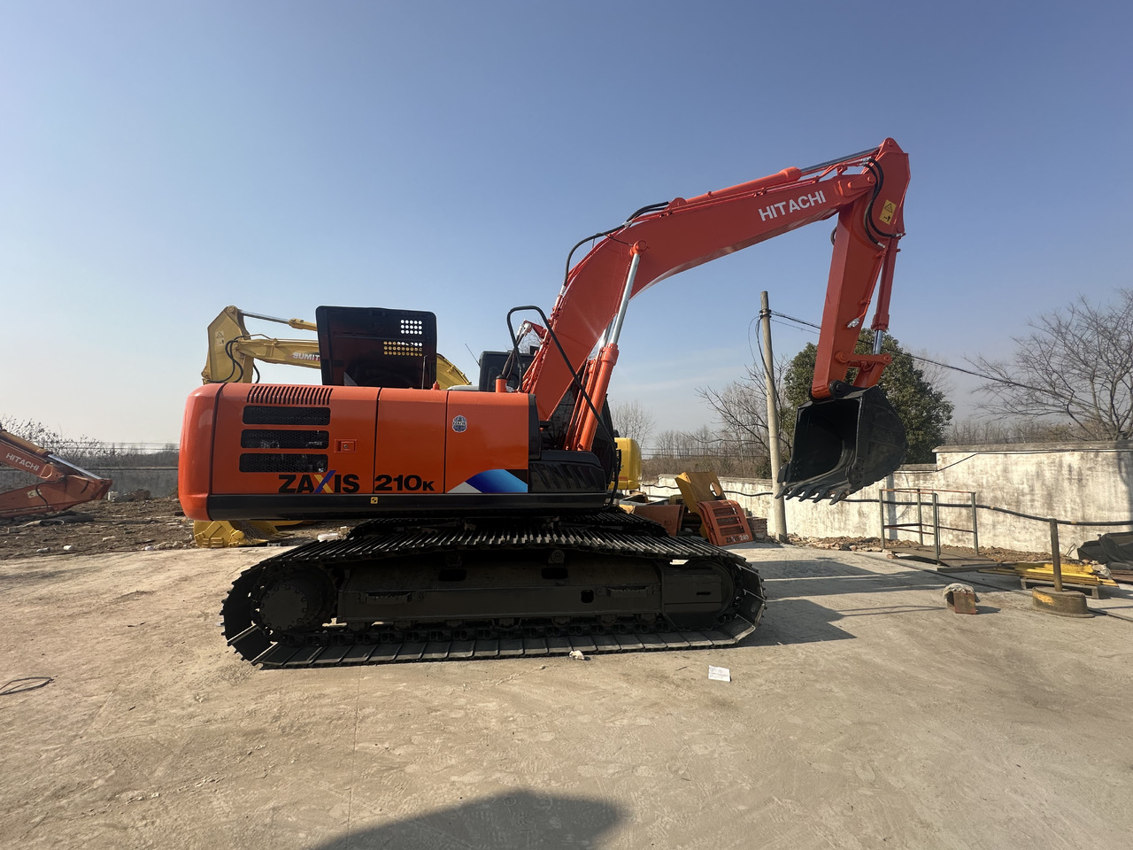 HITACHI Used Excavator ZX210-5G High Quality - Paletli ekskavatör: fotoğraf 1 HITACHI Used Excavator ZX210-5G High Quality - Paletli ekskavatör: fotoğraf 1