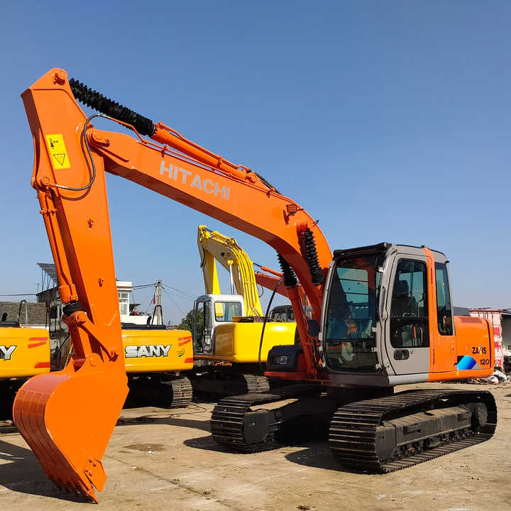 Japan Original Hitachi ZX120 Crawler Excavator Perfect for Various Projects Available Used Excavators for Sale - Paletli ekskavatör: fotoğraf 5 Japan Original Hitachi ZX120 Crawler Excavator Perfect for Various Projects Available Used Excavators for Sale - Paletli ekskavatör: fotoğraf 5