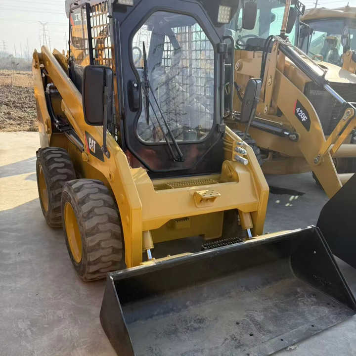 Mini yükleyici Second Hand Cheap Caterpillar CAT246D with Perfect Function Mini Skid Steers Used Cat246c 246D Backhoe Loader on Sale: fotoğraf 1