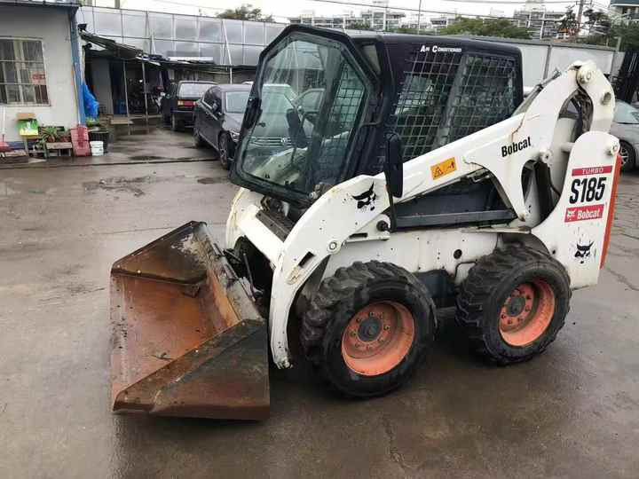 Used Bob Cat Bob Cat S185 Used Mini Skid Steer Wheel Loader Multifunctional Track Loaders Bobcat - Tekerlekli yükleyici: fotoğraf 3 Used Bob Cat Bob Cat S185 Used Mini Skid Steer Wheel Loader Multifunctional Track Loaders Bobcat - Tekerlekli yükleyici: fotoğraf 3