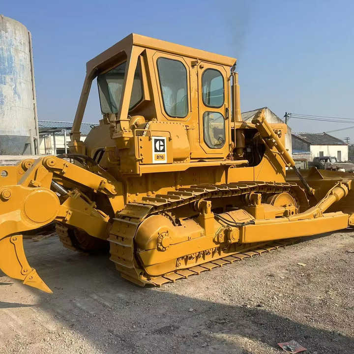 Used Cat D7G New Model Bulldozer Second Hand Machine Popular Brand Caterpillar Crawler Bulldozer Hydraulic Machinery - Buldozer: fotoğraf 1 Used Cat D7G New Model Bulldozer Second Hand Machine Popular Brand Caterpillar Crawler Bulldozer Hydraulic Machinery - Buldozer: fotoğraf 1