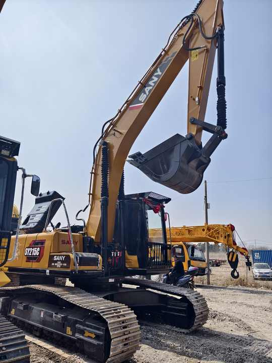 Used Heavy Construction Equipment Sany Sy215 Excavator Used Machine - Paletli ekskavatör: fotoğraf 4 Used Heavy Construction Equipment Sany Sy215 Excavator Used Machine - Paletli ekskavatör: fotoğraf 4