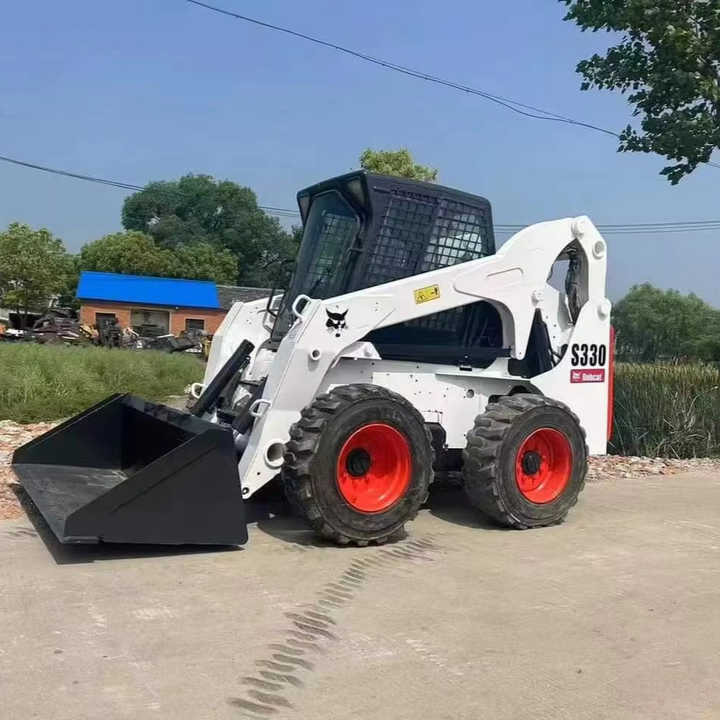 Used Heavy Construction Equipment bobcat S330 Second Hand Skid Steers Used Machine Hot Sale - Mini yükleyici: fotoğraf 1 Used Heavy Construction Equipment bobcat S330 Second Hand Skid Steers Used Machine Hot Sale - Mini yükleyici: fotoğraf 1