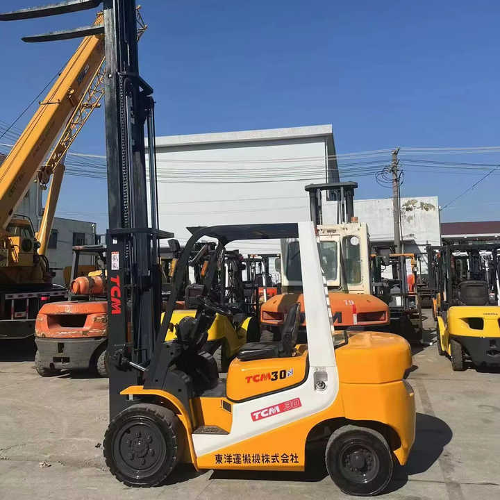 Very Good Condition and Cheap Price 3 Tonne TCM Forklift Run Performance TCM30 Forklift for Sale - Forklift: fotoğraf 1 Very Good Condition and Cheap Price 3 Tonne TCM Forklift Run Performance TCM30 Forklift for Sale - Forklift: fotoğraf 1