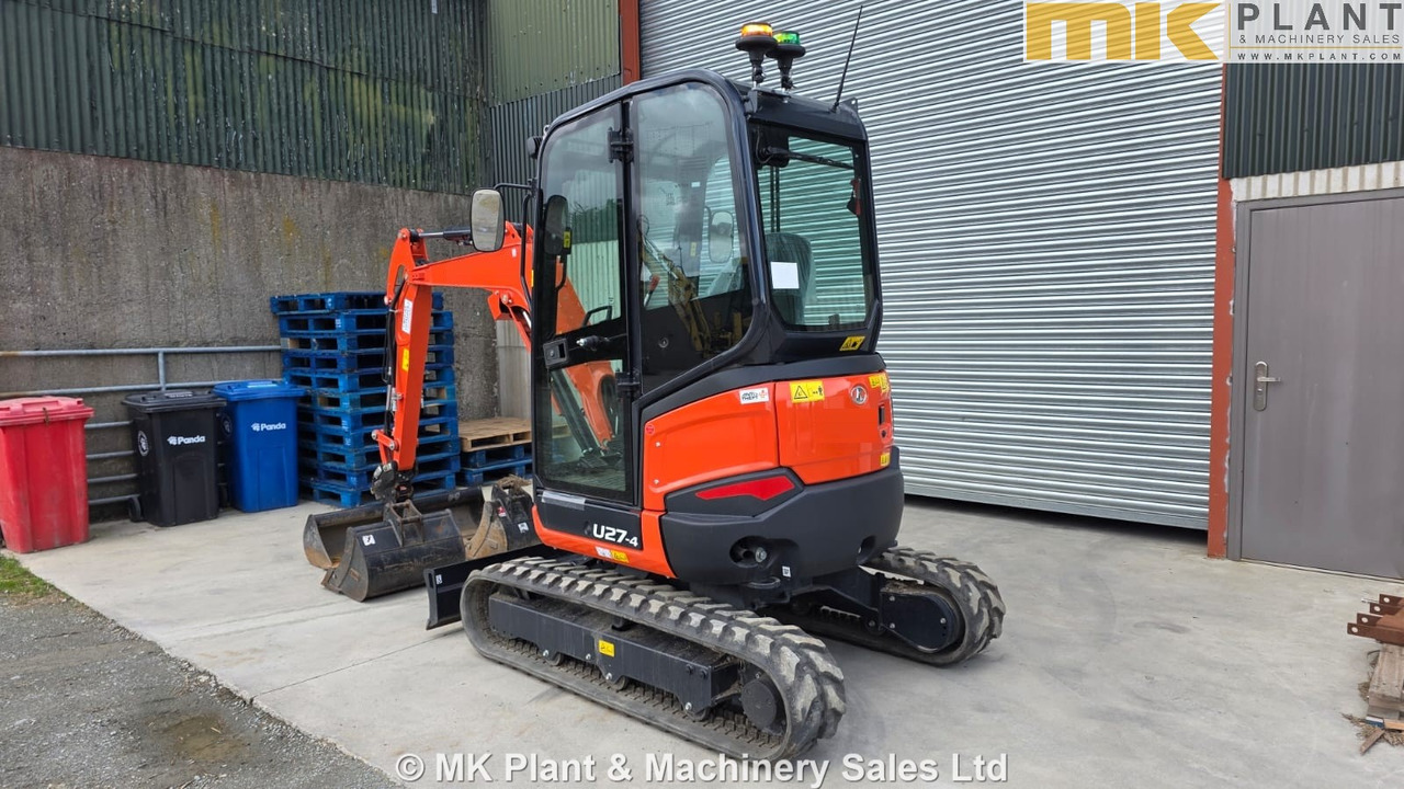 KUBOTA U27-4 - Mini ekskavatör: fotoğraf 3 KUBOTA U27-4 - Mini ekskavatör: fotoğraf 3