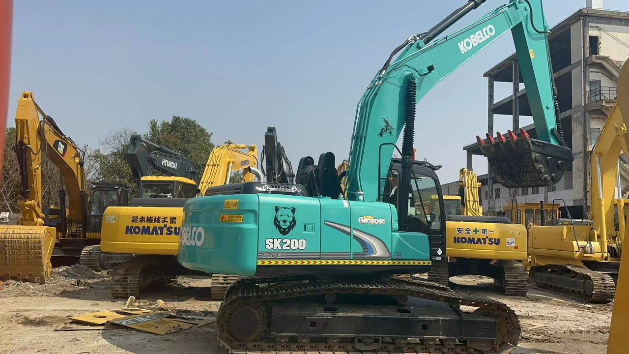 KOBELCO SK200-8 - Paletli ekskavatör: fotoğraf 4 KOBELCO SK200-8 - Paletli ekskavatör: fotoğraf 4