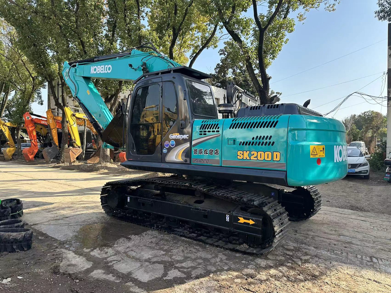 KOBELCO SK200-8 - Mini ekskavatör: fotoğraf 4 KOBELCO SK200-8 - Mini ekskavatör: fotoğraf 4