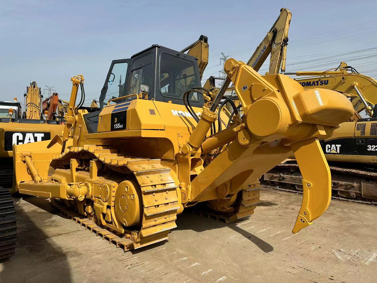KOMATSU D155A-5 - Buldozer: fotoğraf 2 KOMATSU D155A-5 - Buldozer: fotoğraf 2