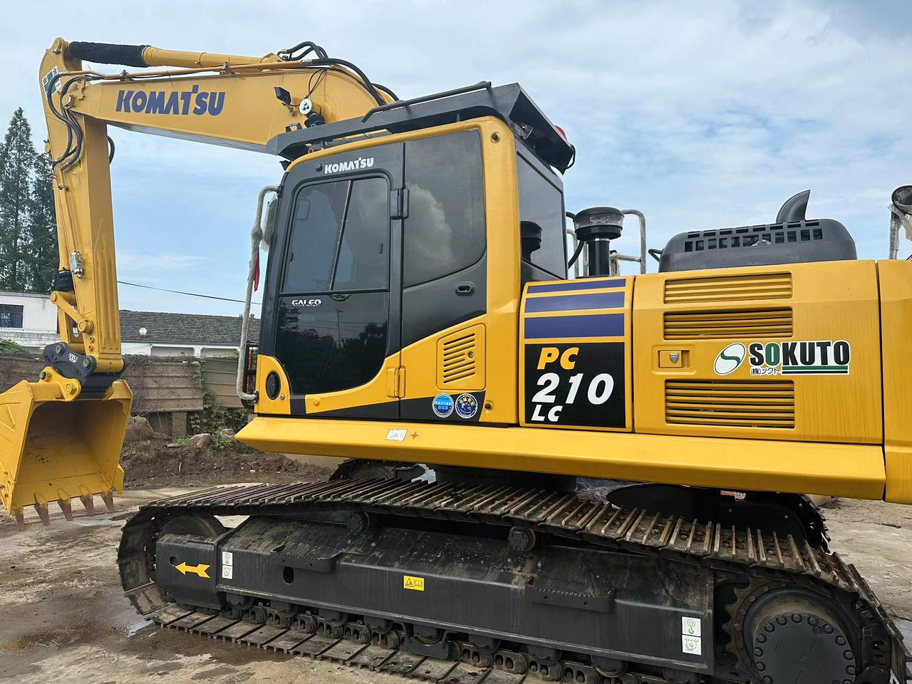 KOMATSU PC210-8 - Paletli ekskavatör: fotoğraf 4 KOMATSU PC210-8 - Paletli ekskavatör: fotoğraf 4