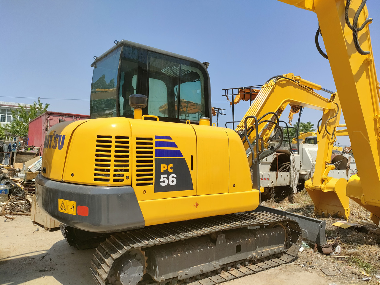 KOMATSU PC56-7 - Paletli ekskavatör: fotoğraf 1 KOMATSU PC56-7 - Paletli ekskavatör: fotoğraf 1