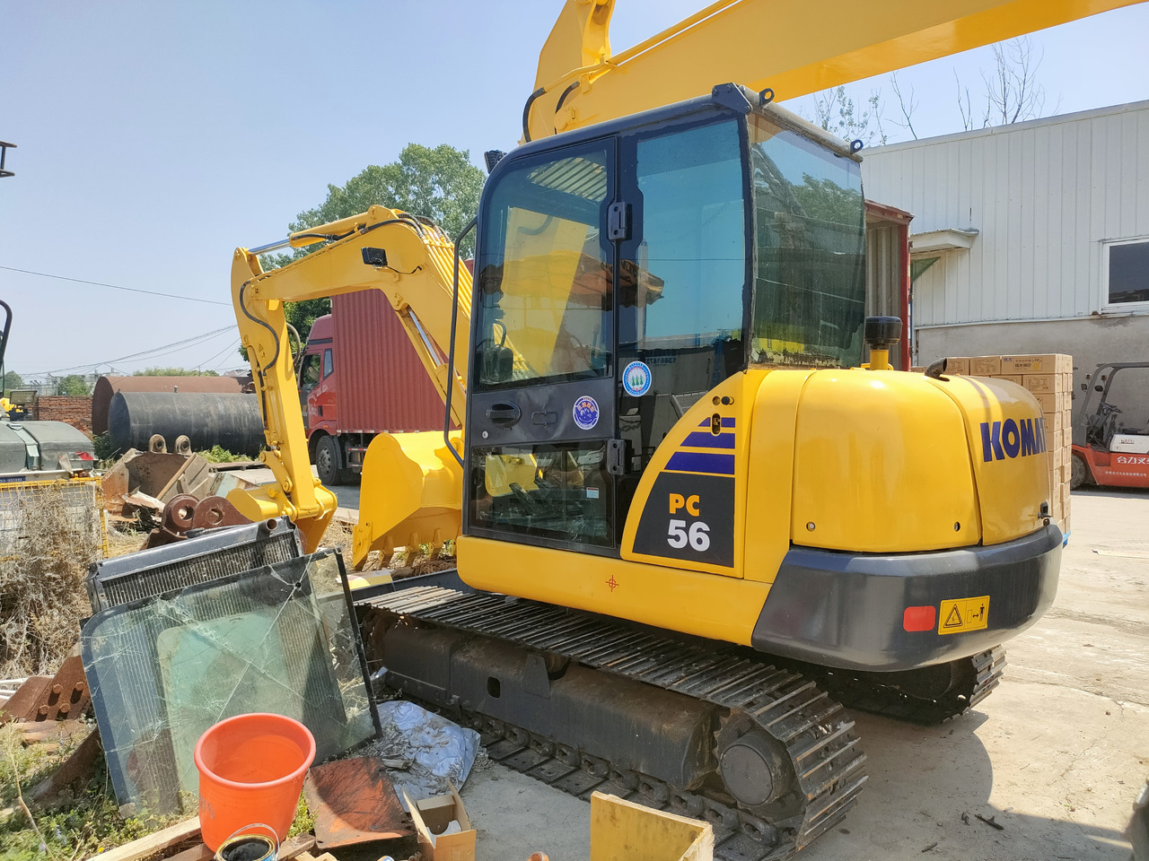 KOMATSU PC56-7 - Paletli ekskavatör: fotoğraf 4 KOMATSU PC56-7 - Paletli ekskavatör: fotoğraf 4