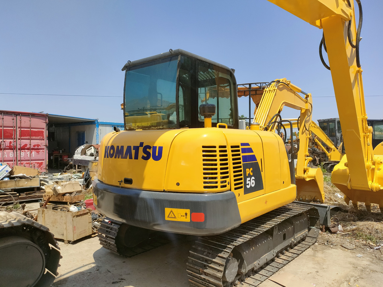 KOMATSU PC56-7 - Paletli ekskavatör: fotoğraf 2 KOMATSU PC56-7 - Paletli ekskavatör: fotoğraf 2