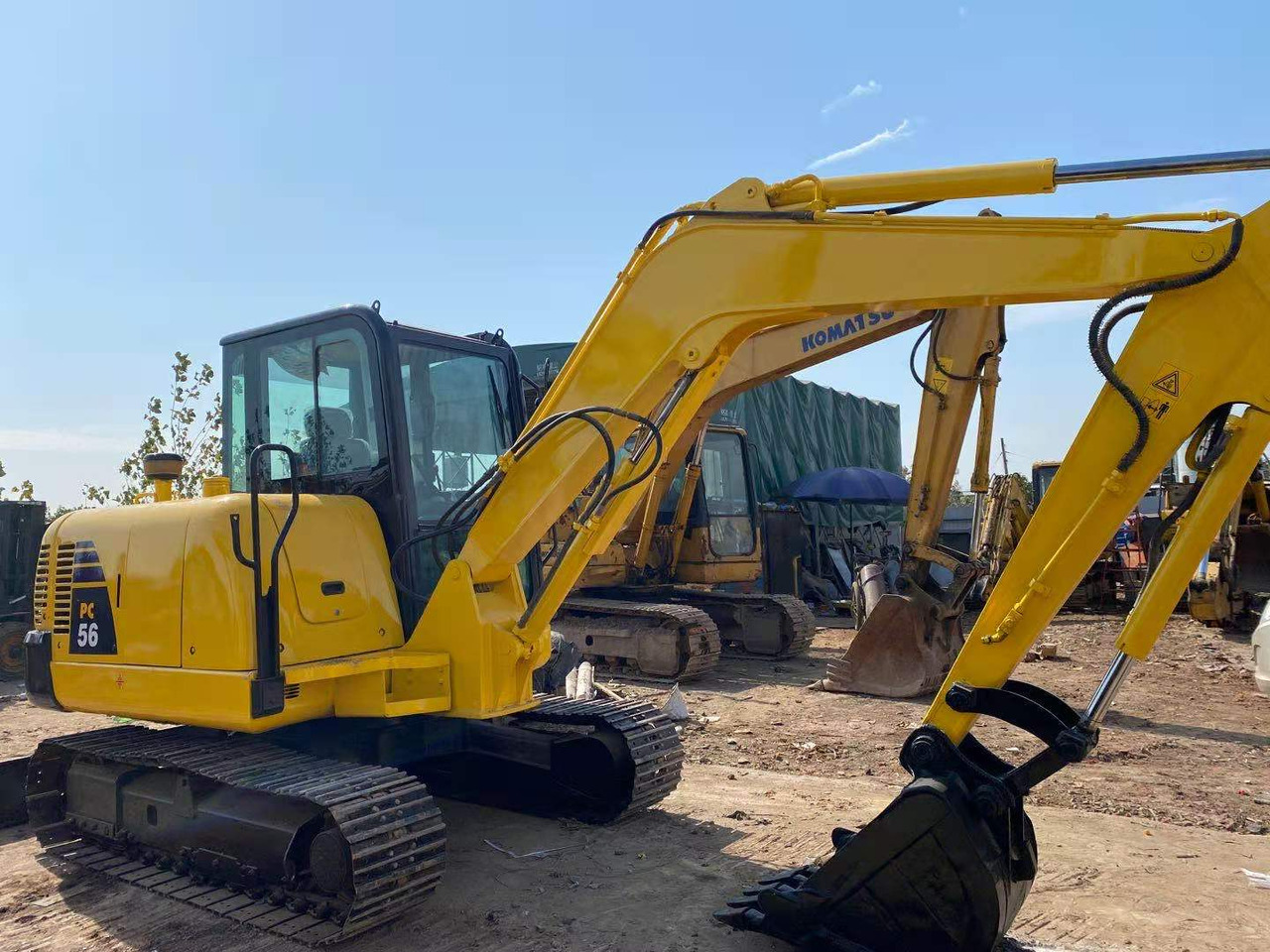 KOMATSU PC56 - Paletli ekskavatör: fotoğraf 2 KOMATSU PC56 - Paletli ekskavatör: fotoğraf 2