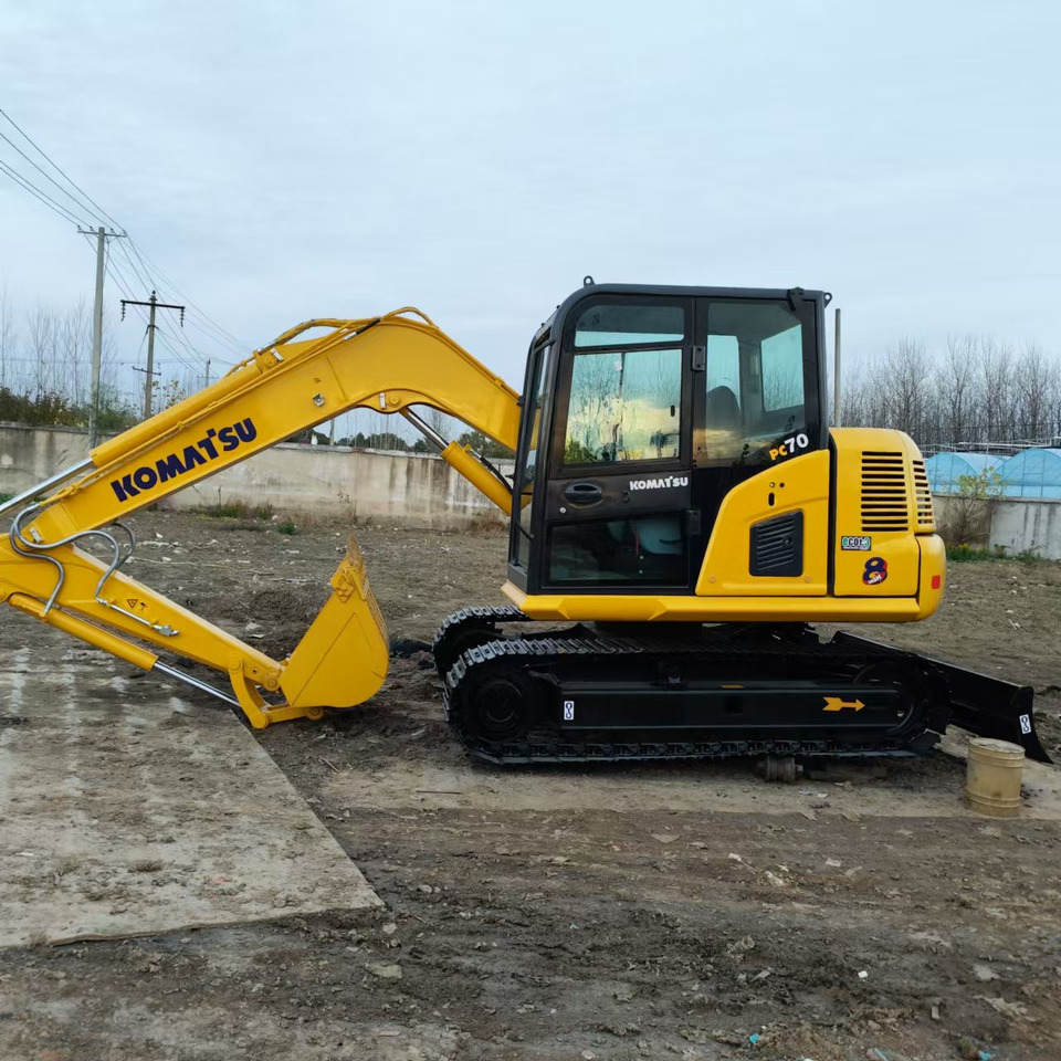 KOMATSU PC70-8 - Paletli ekskavatör: fotoğraf 1 KOMATSU PC70-8 - Paletli ekskavatör: fotoğraf 1
