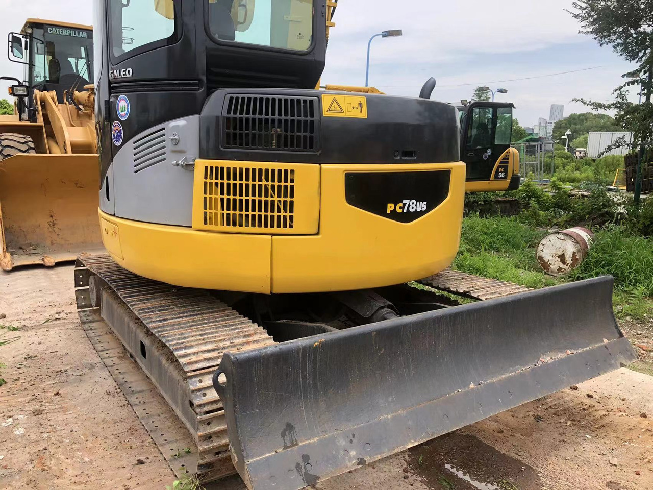 KOMATSU PC70-8 - Mini ekskavatör: fotoğraf 4 KOMATSU PC70-8 - Mini ekskavatör: fotoğraf 4