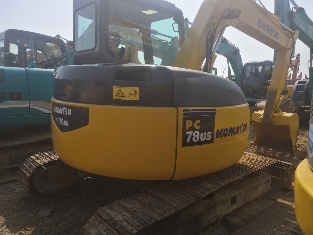 KOMATSU PC78US - Mini ekskavatör: fotoğraf 4 KOMATSU PC78US - Mini ekskavatör: fotoğraf 4