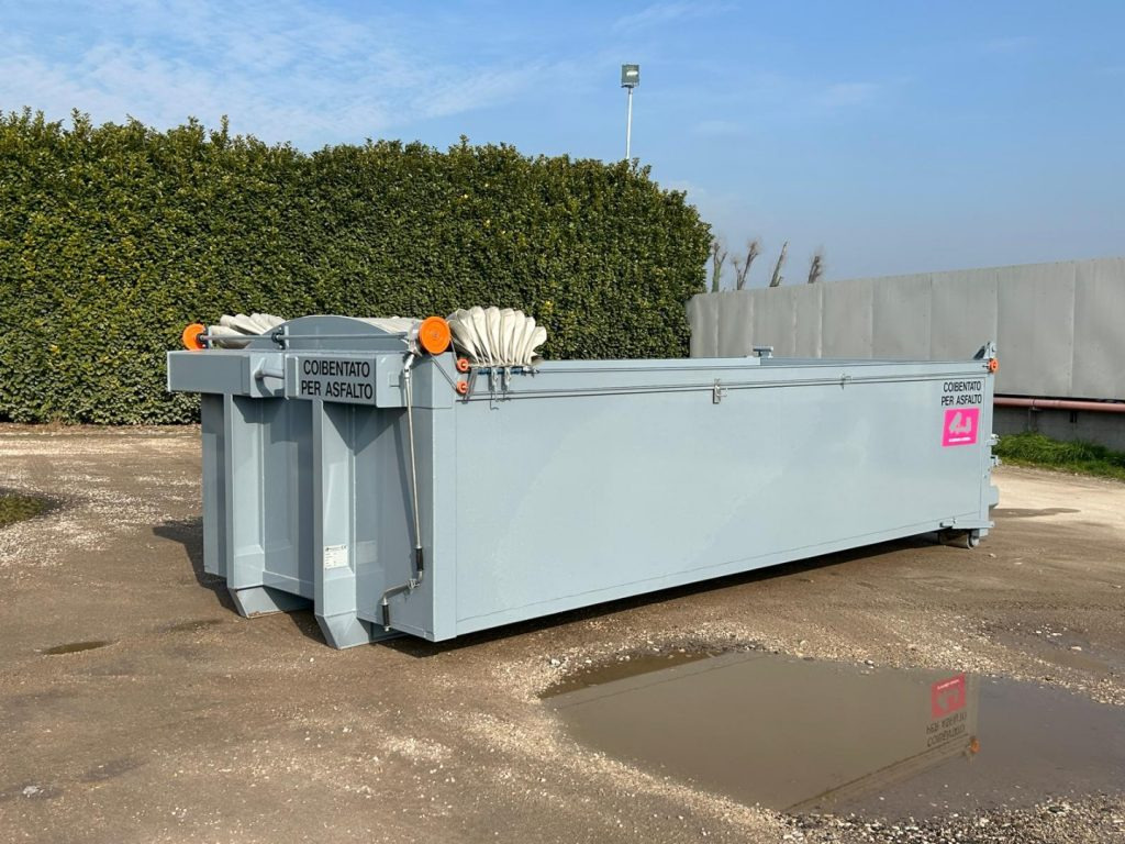 CONTAINER NUOVO SCARRABILE PER INERTI PER ASFALTO - Kancalı konteyner: fotoğraf 1 CONTAINER NUOVO SCARRABILE PER INERTI PER ASFALTO - Kancalı konteyner: fotoğraf 1