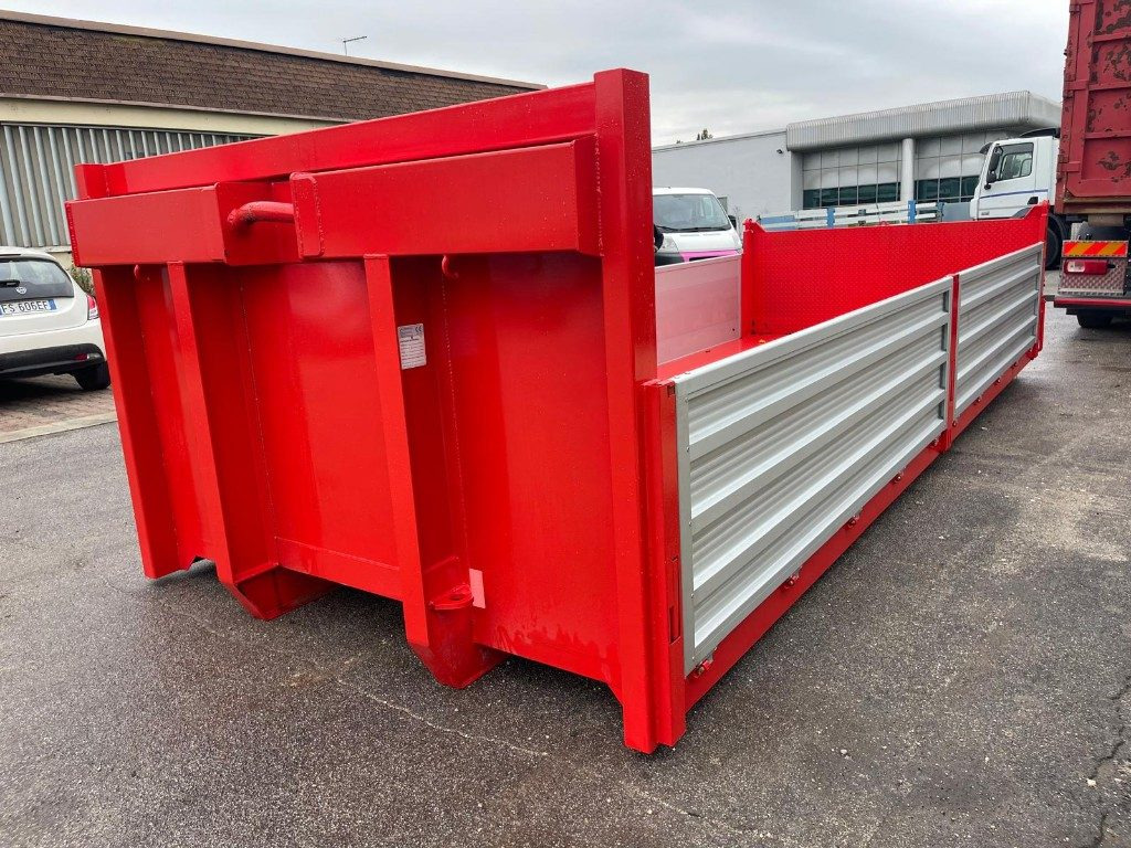 CONTAINER SCARRABILE NUOVO A PIANALE CON SPONDE - Kancalı konteyner: fotoğraf 1 CONTAINER SCARRABILE NUOVO A PIANALE CON SPONDE - Kancalı konteyner: fotoğraf 1