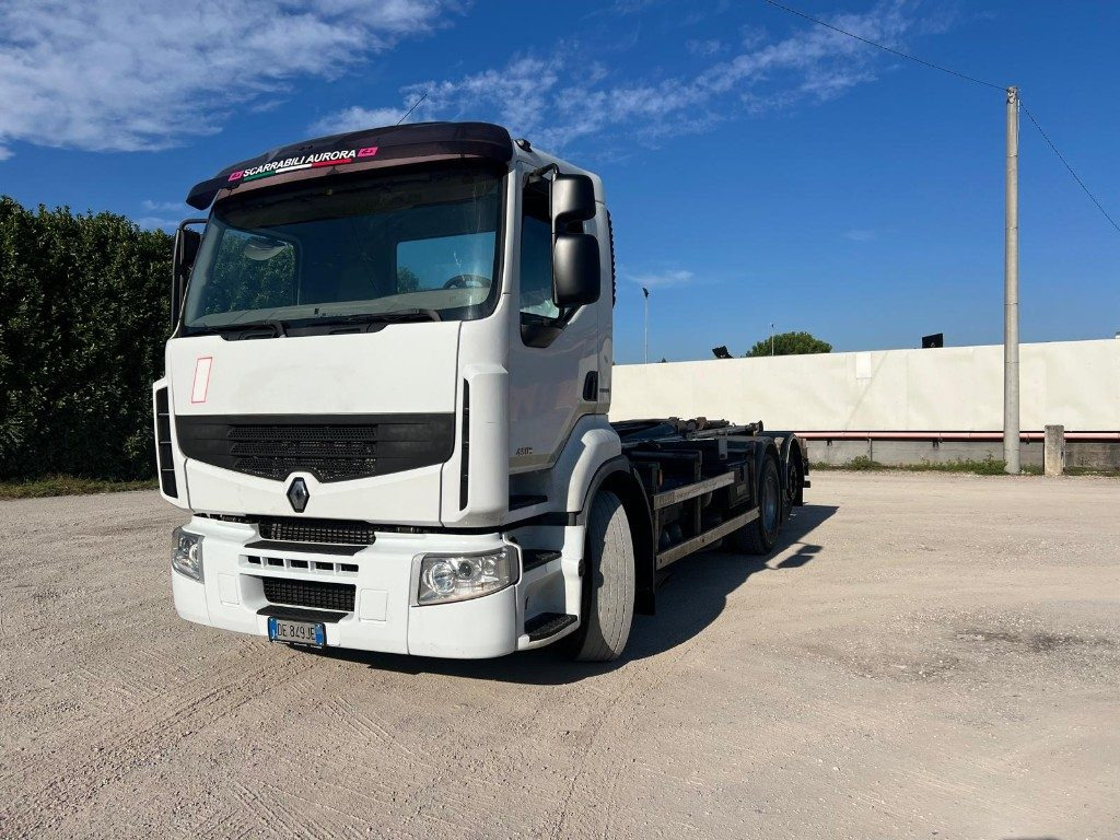 RENAULT PREMIUM 450 SCARRABILE FULL PNEUMATICO - Kancalı yükleyici kamyon: fotoğraf 1 RENAULT PREMIUM 450 SCARRABILE FULL PNEUMATICO - Kancalı yükleyici kamyon: fotoğraf 1