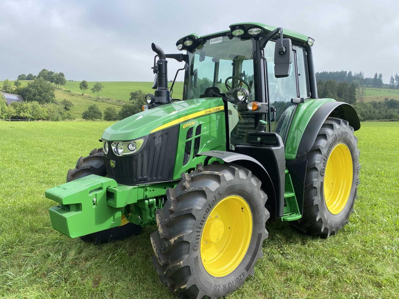 John Deere 6100 M AutoQuadEco - Traktör: fotoğraf 3 John Deere 6100 M AutoQuadEco - Traktör: fotoğraf 3