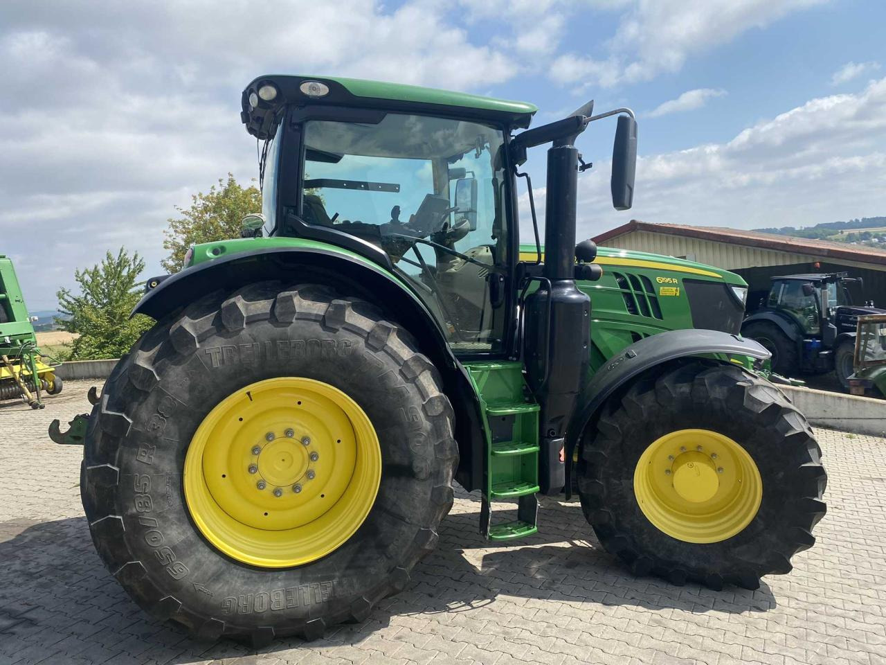 John Deere 6195R - Traktör: fotoğraf 4 John Deere 6195R - Traktör: fotoğraf 4