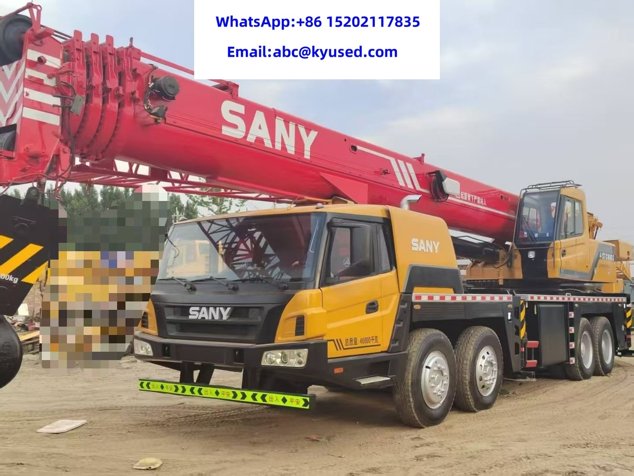 SANY STC800 STC500 STC550 STC750 STC250 STC1000 STC1300 STC1600 STC1800 - Mobil vinç: fotoğraf 1 SANY STC800 STC500 STC550 STC750 STC250 STC1000 STC1300 STC1600 STC1800 - Mobil vinç: fotoğraf 1
