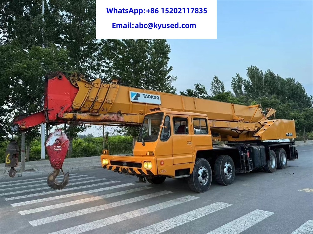 TADANO TG500E TG700E TG1000 TL250E TL300E 25TON 30TON 50TON 70T 100TON - Mobil vinç: fotoğraf 1 TADANO TG500E TG700E TG1000 TL250E TL300E 25TON 30TON 50TON 70T 100TON - Mobil vinç: fotoğraf 1