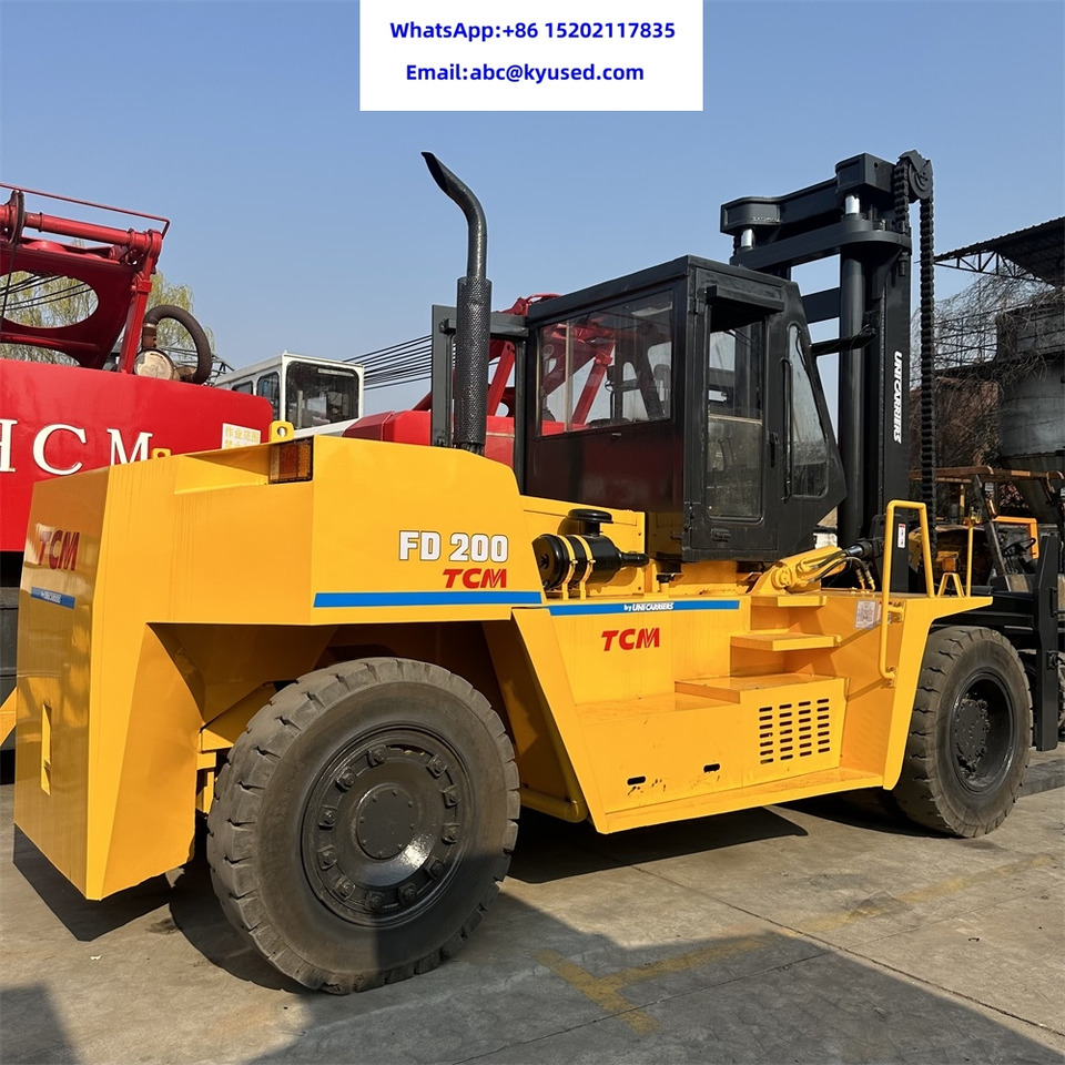 TCM FD200 20T 15T 16T - Dizel forklift: fotoğraf 3 TCM FD200 20T 15T 16T - Dizel forklift: fotoğraf 3