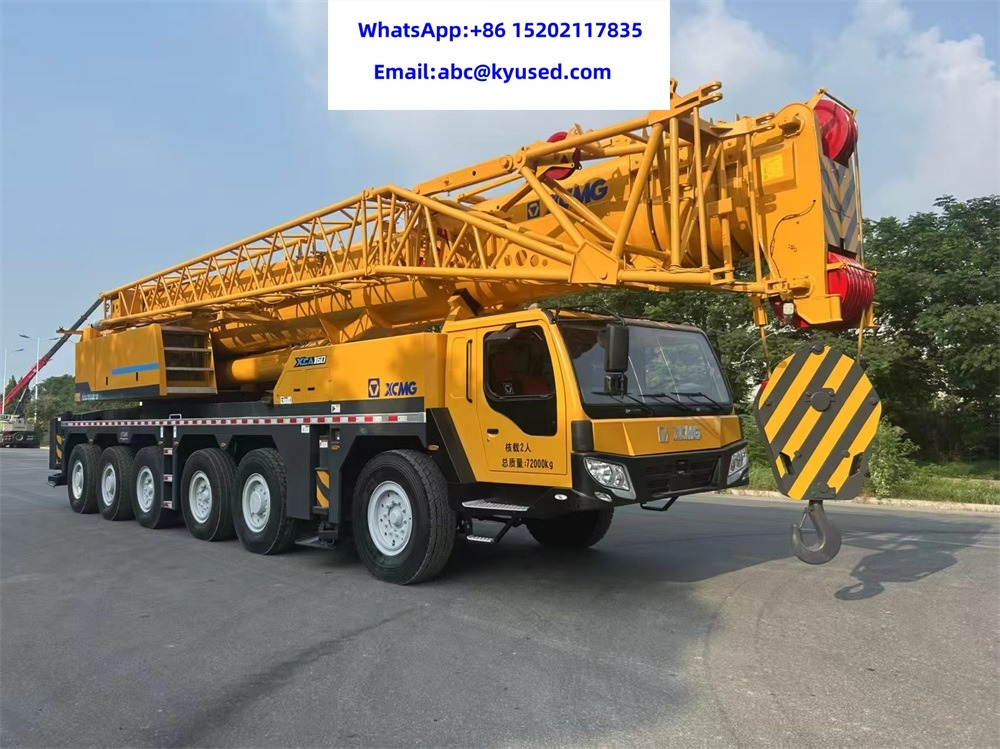 XCMG QAY160 XCT160 XCA160 160TON 130TON 150TON 100TON - All-terrain vinç: fotoğraf 2 XCMG QAY160 XCT160 XCA160 160TON 130TON 150TON 100TON - All-terrain vinç: fotoğraf 2