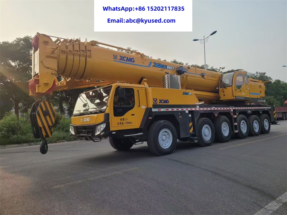 XCMG QAY160 XCT160 XCA160 160TON 130TON 150TON 100TON - All-terrain vinç: fotoğraf 5 XCMG QAY160 XCT160 XCA160 160TON 130TON 150TON 100TON - All-terrain vinç: fotoğraf 5
