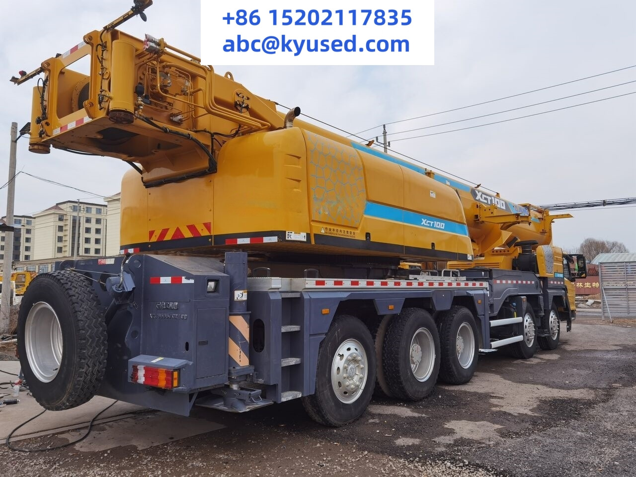 XCMG XCT100 100T crane - Mobil vinç: fotoğraf 5 XCMG XCT100 100T crane - Mobil vinç: fotoğraf 5
