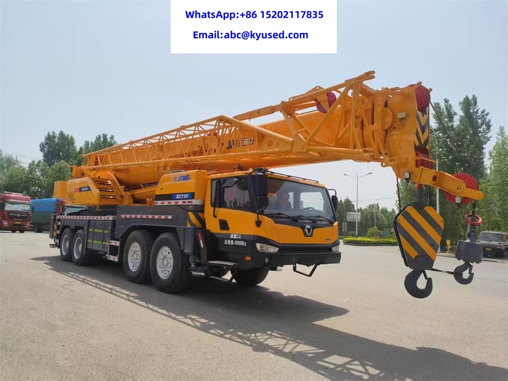 XCMG XCT80 - Mobil vinç: fotoğraf 5 XCMG XCT80 - Mobil vinç: fotoğraf 5