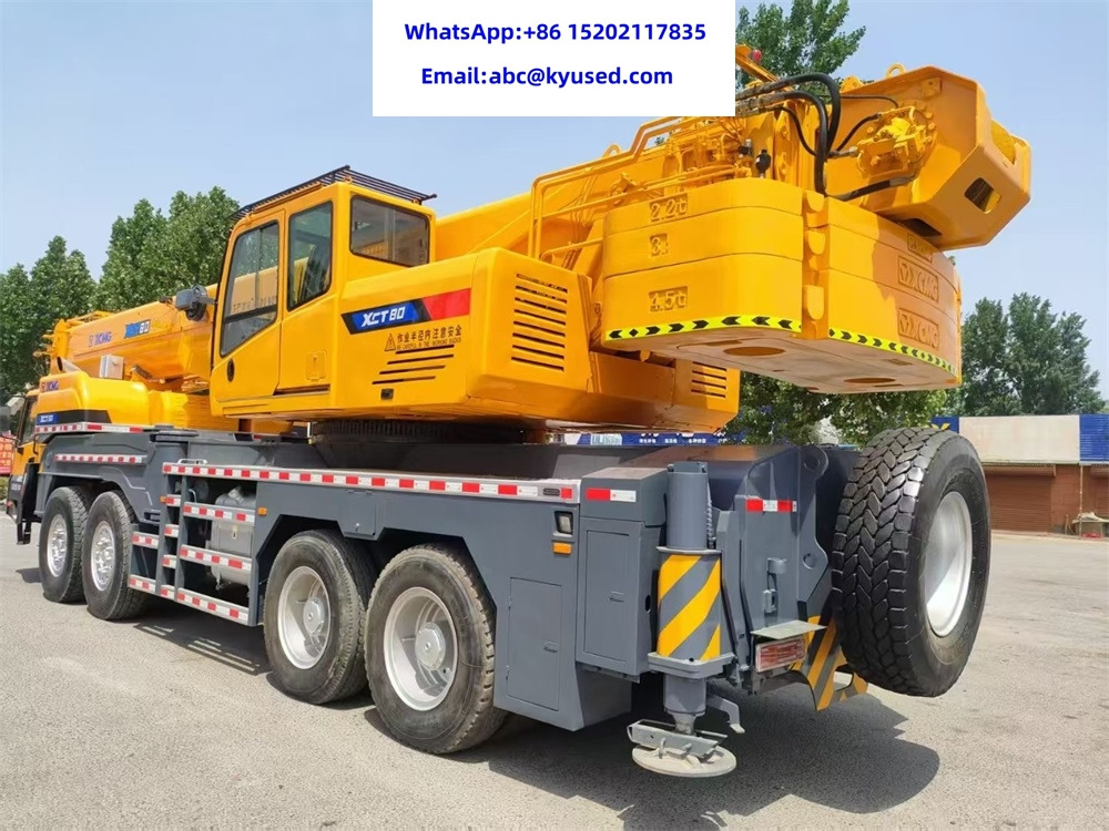 XCMG XCT80 - Mobil vinç: fotoğraf 3 XCMG XCT80 - Mobil vinç: fotoğraf 3