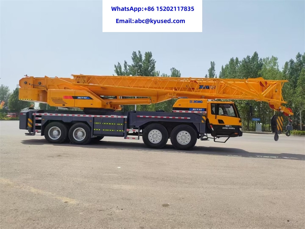XCMG XCT80 - Mobil vinç: fotoğraf 4 XCMG XCT80 - Mobil vinç: fotoğraf 4