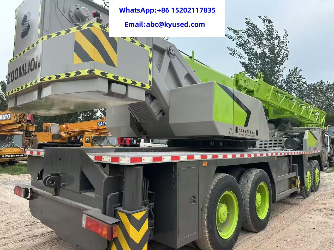 ZOOMLION QY70V ZTC700V QY80V ZTC800V 70TON 80TON CRANE - Mobil vinç: fotoğraf 2 ZOOMLION QY70V ZTC700V QY80V ZTC800V 70TON 80TON CRANE - Mobil vinç: fotoğraf 2