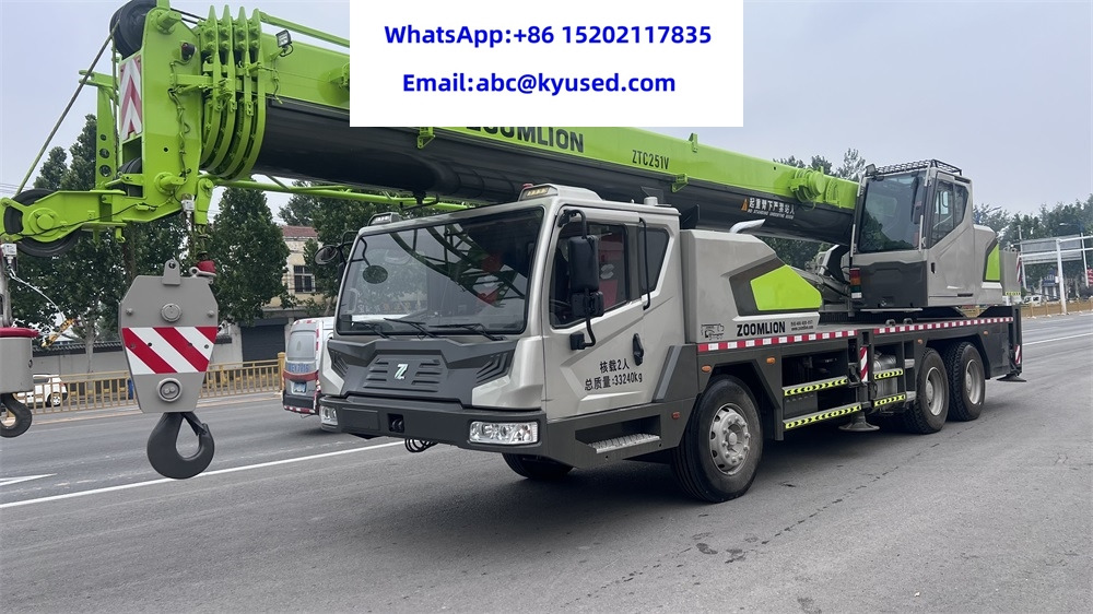 ZOOMLION ZTC251V QY25V 25TON 30TON 35TON 40TON 50TON 55TON 70TON 80TON 100T - Mobil vinç: fotoğraf 1 ZOOMLION ZTC251V QY25V 25TON 30TON 35TON 40TON 50TON 55TON 70TON 80TON 100T - Mobil vinç: fotoğraf 1