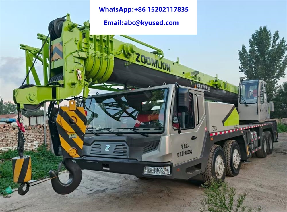 ZOOMLION ZTC500V ZTC550V QY50V ZTC700V ZTC800V ZTC1000 50ton 55T 70ton 80ton 100ton - Mobil vinç: fotoğraf 1 ZOOMLION ZTC500V ZTC550V QY50V ZTC700V ZTC800V ZTC1000 50ton 55T 70ton 80ton 100ton - Mobil vinç: fotoğraf 1