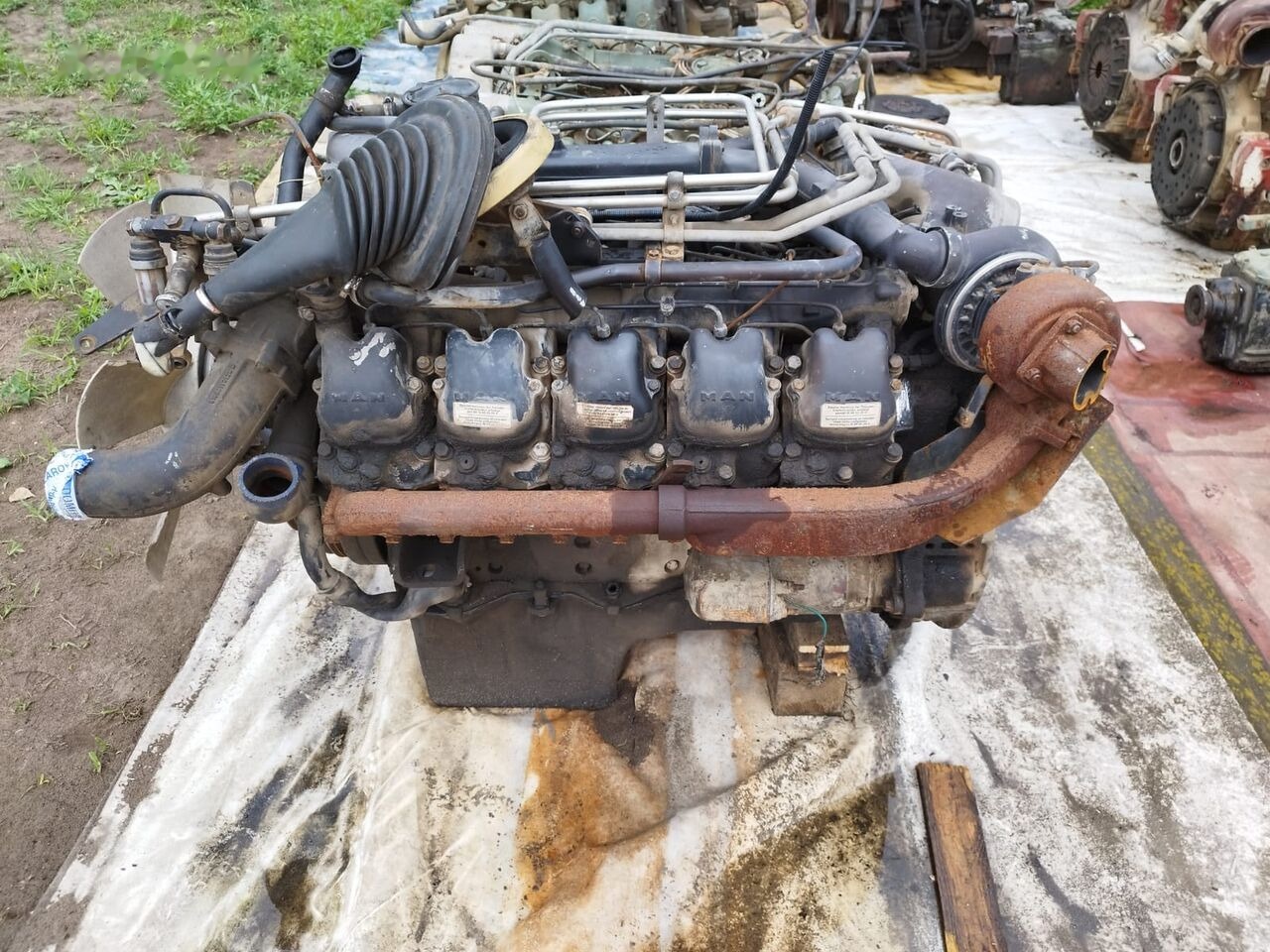 MAN D2840LF04 MAN F90 truck - Motor - Kamyon: fotoğraf 5 MAN D2840LF04 MAN F90 truck - Motor - Kamyon: fotoğraf 5