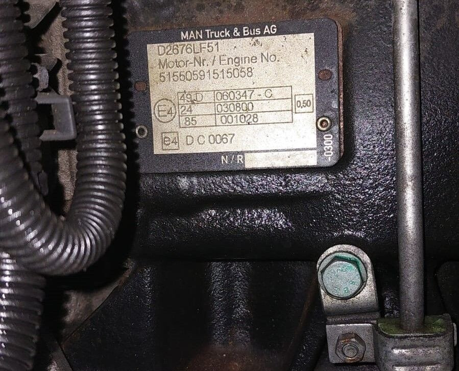 MAN D2676 LF51 MAN TGA, TGS, TGX - Motor - Kamyon: fotoğraf 2 MAN D2676 LF51 MAN TGA, TGS, TGX - Motor - Kamyon: fotoğraf 2