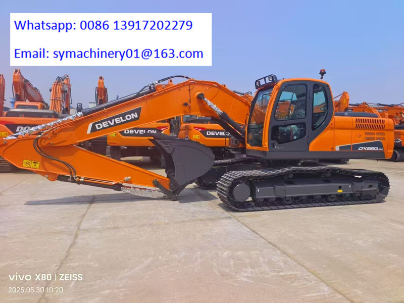 Doosan DOOSAN DEVELON DX220 - Paletli ekskavatör: fotoğraf 1 Doosan DOOSAN DEVELON DX220 - Paletli ekskavatör: fotoğraf 1