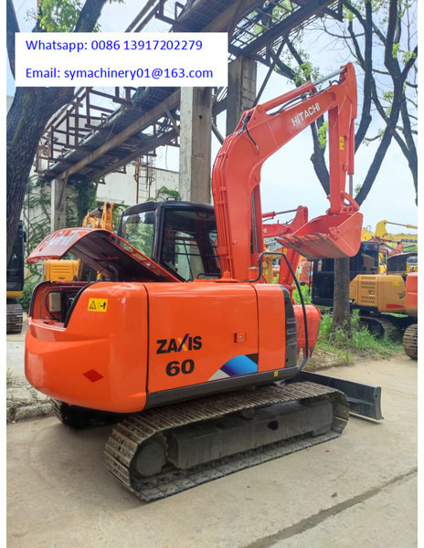 Hitachi ZX60 - Mini ekskavatör: fotoğraf 3 Hitachi ZX60 - Mini ekskavatör: fotoğraf 3