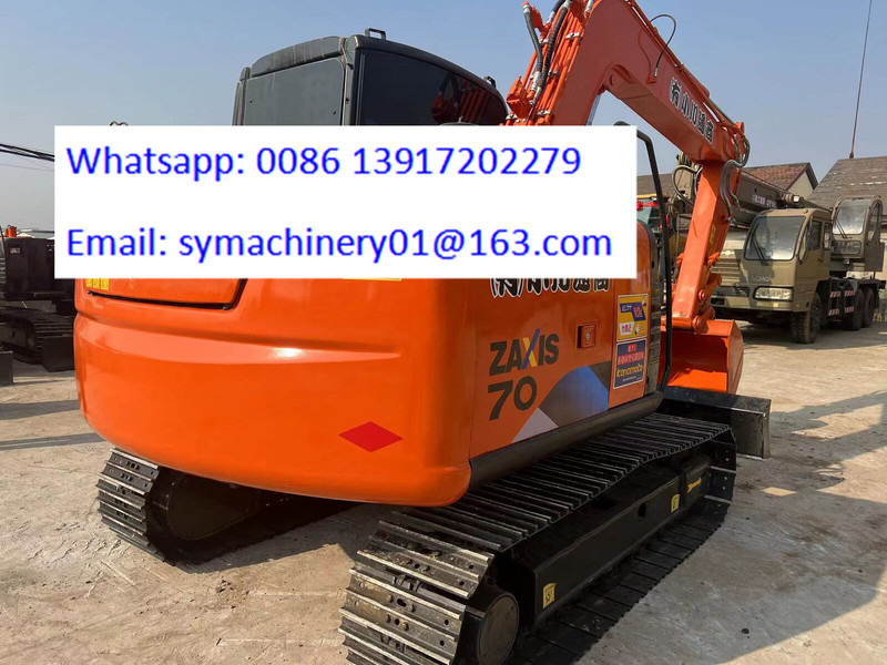 Mini ekskavatör Hitachi ZX70: fotoğraf 1